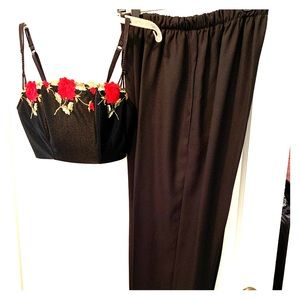 Bra style top with slacks